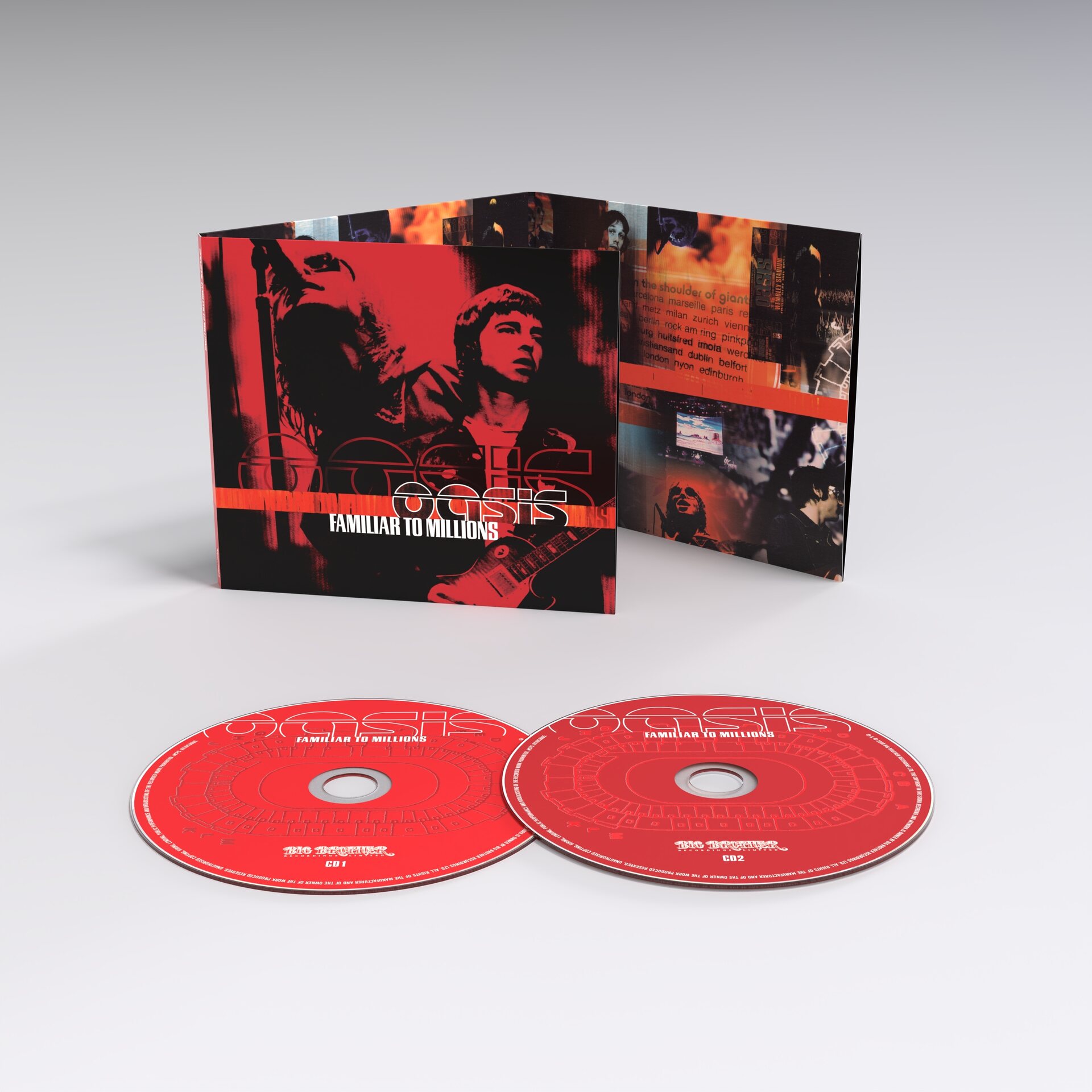 Oasis – Familiar To Millions 2CD