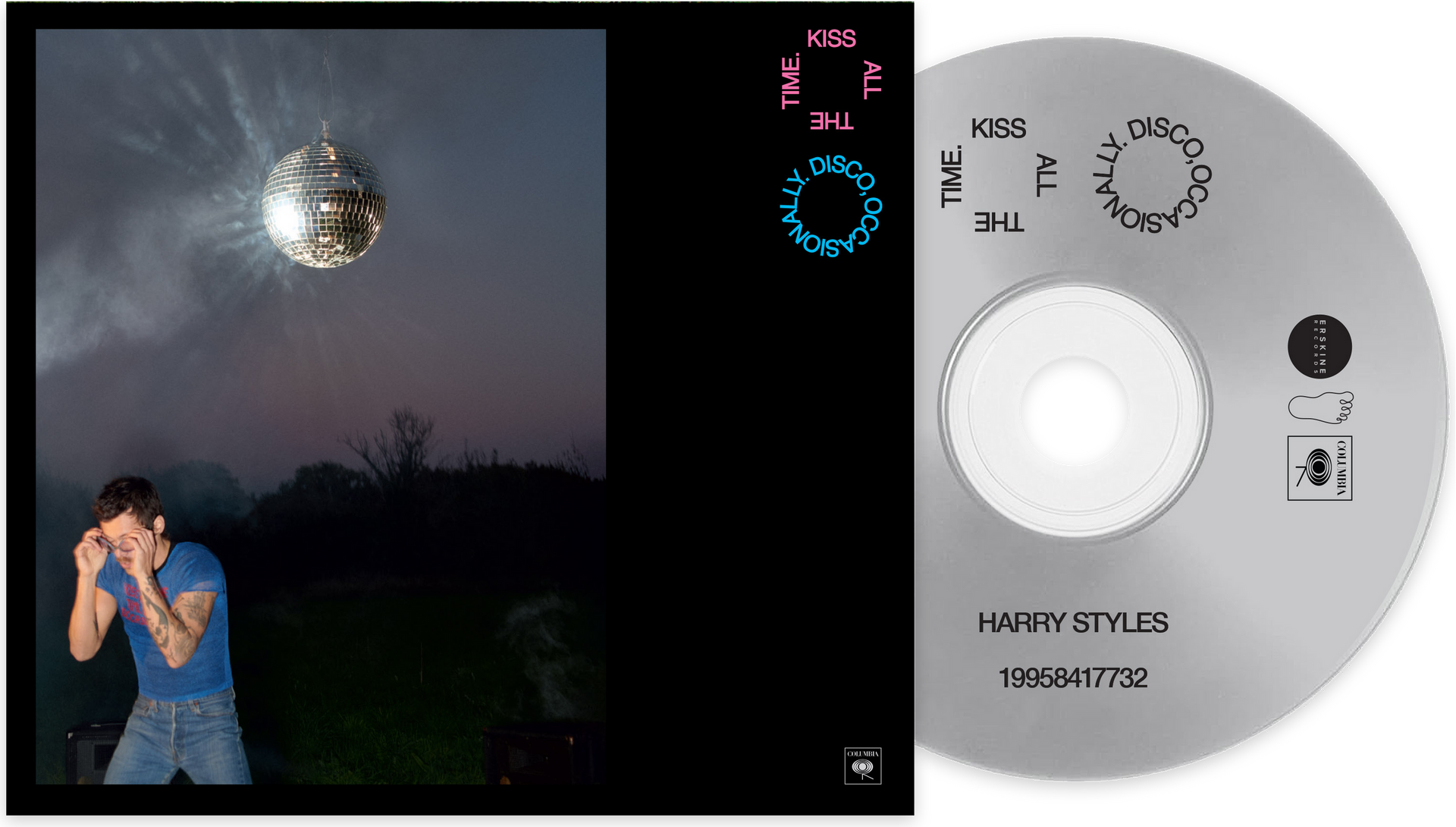 Harry Styles – Kiss All The Time. Disco, Occasionally. CD (Softpak)