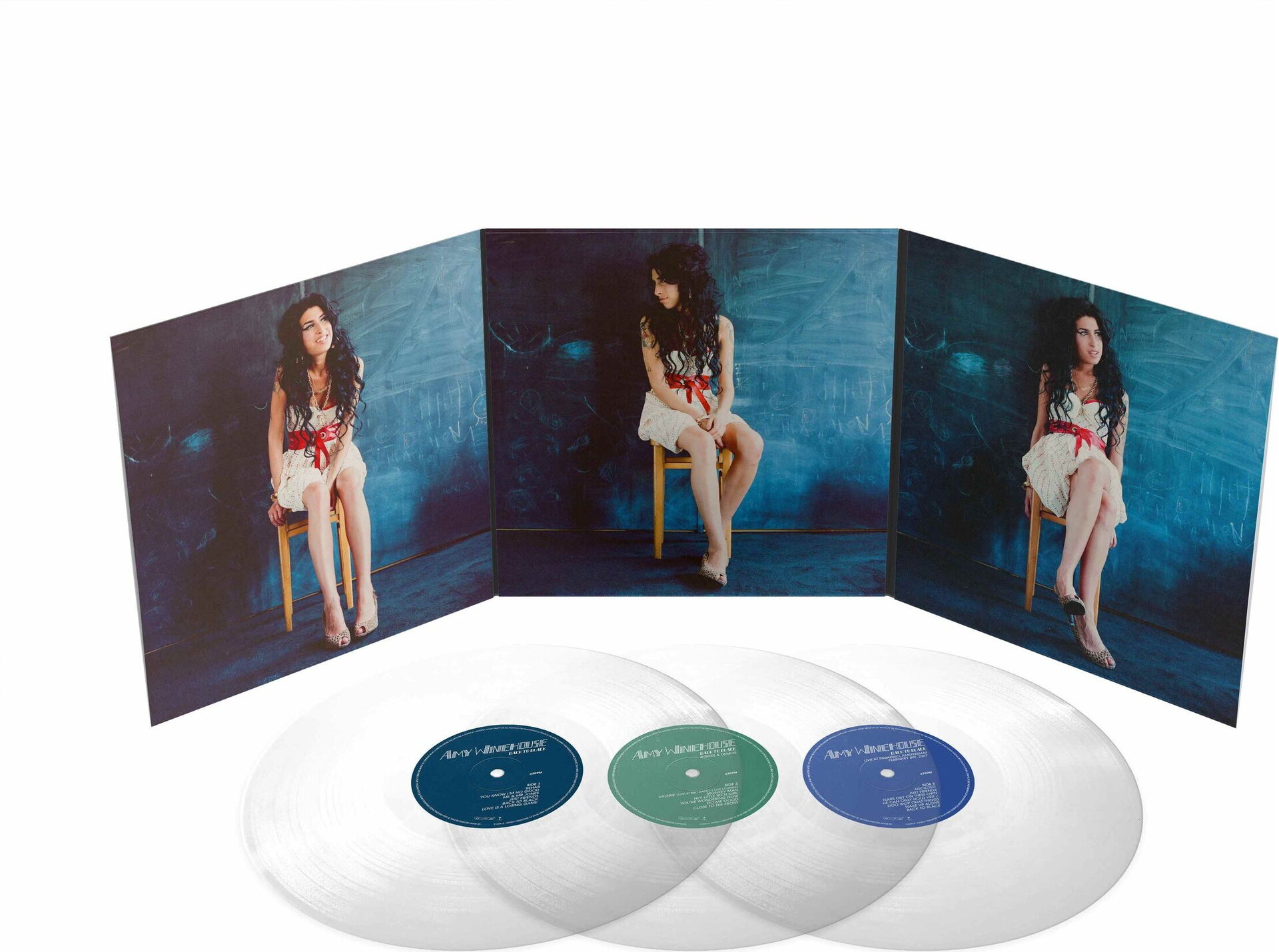 Amy Winehouse – Back To Black (20th Anniversary) 3LP (Ultra Clear Vinyl)