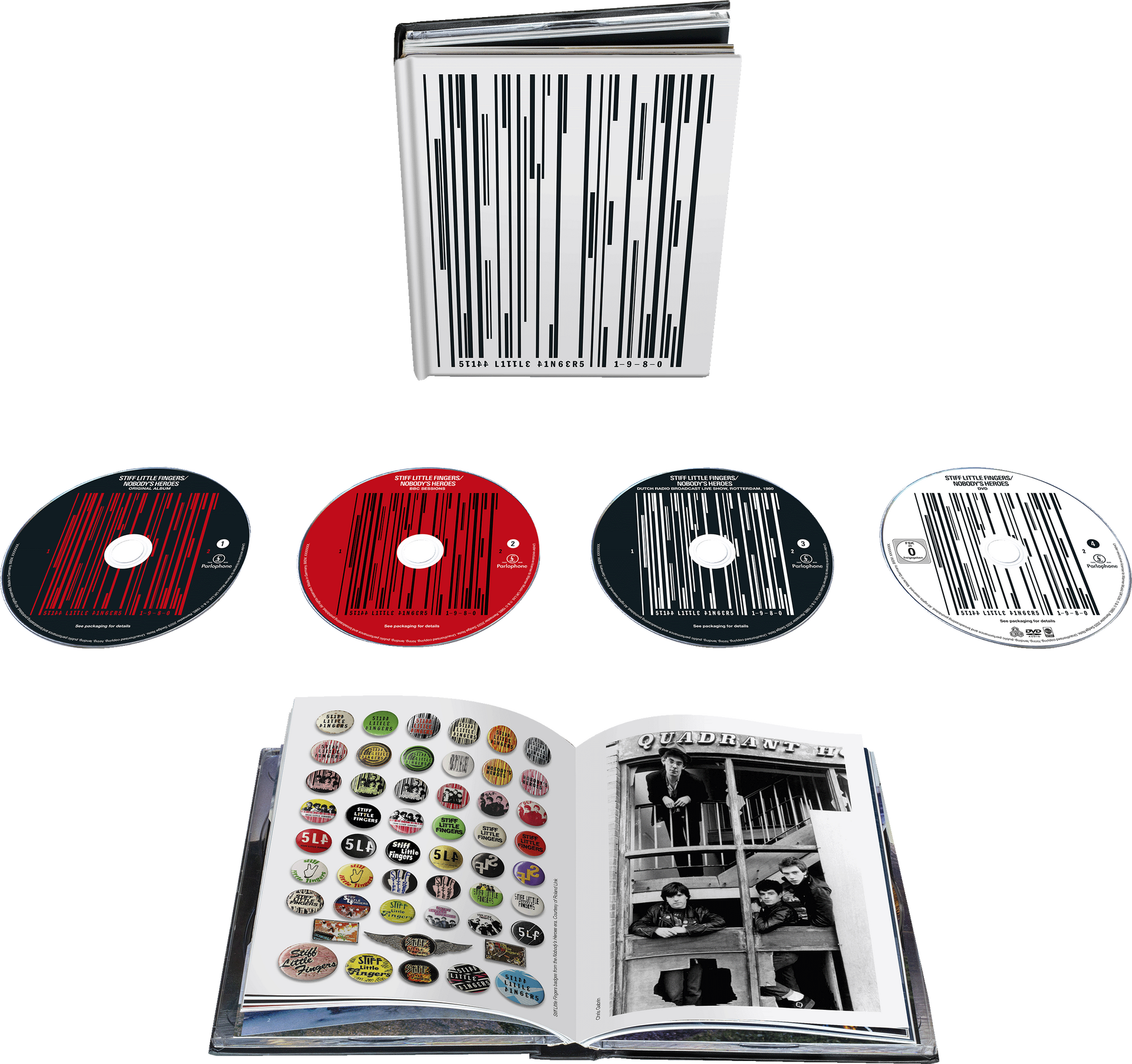 Stiff Little Fingers – Nobody's Heroes 3CD+DVD Box Set