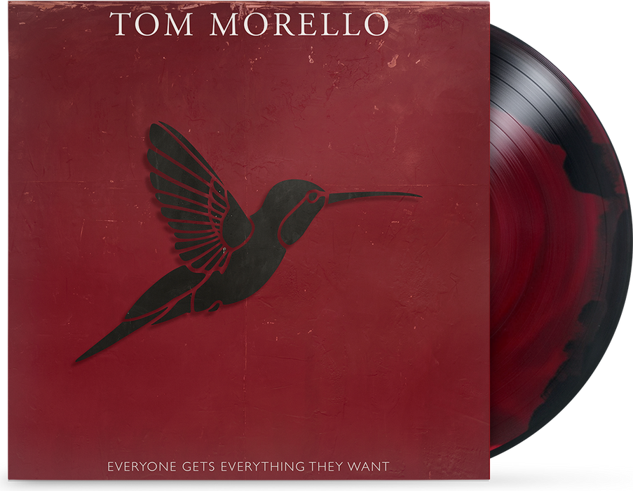 Tom Morello – Everyone Gets Everything They Want LP (Rebel Swirl Vinyl, Standard Jacket)