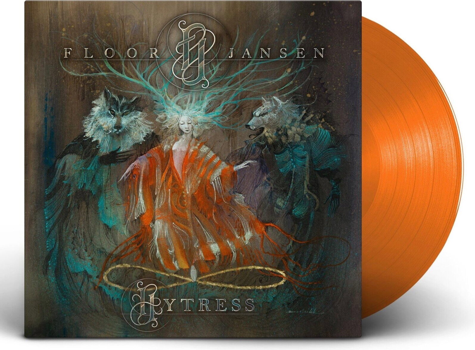 Floor Jansen – Hytress LP (Marbled Sunlight Indie Vinyl)