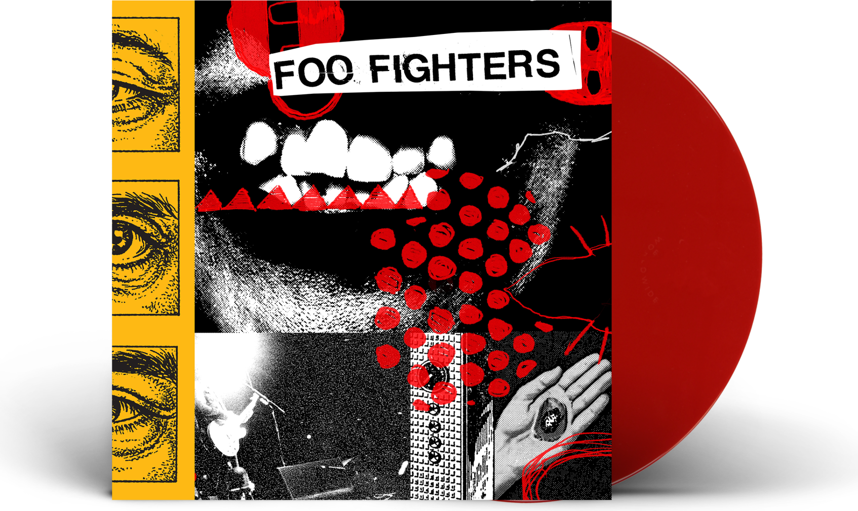 Foo Fighters – Your Favorite Toy LP (Red Opaque Vinyl)